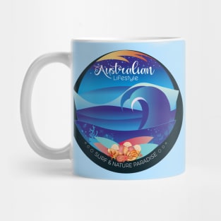 Australian Surf and Nature Paradise Mug